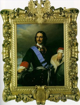 Peter der Große von Russland 1838 Hippolyte Delaroche Ölgemälde